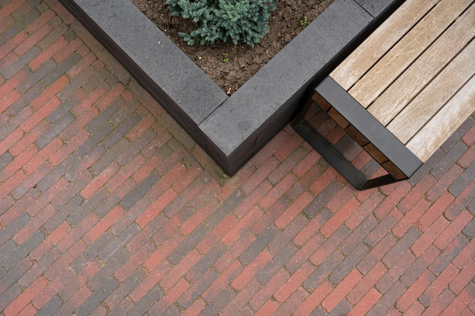 Tambour 20x5x7 rood/zwart 7x5x20cm Rood, Zwart