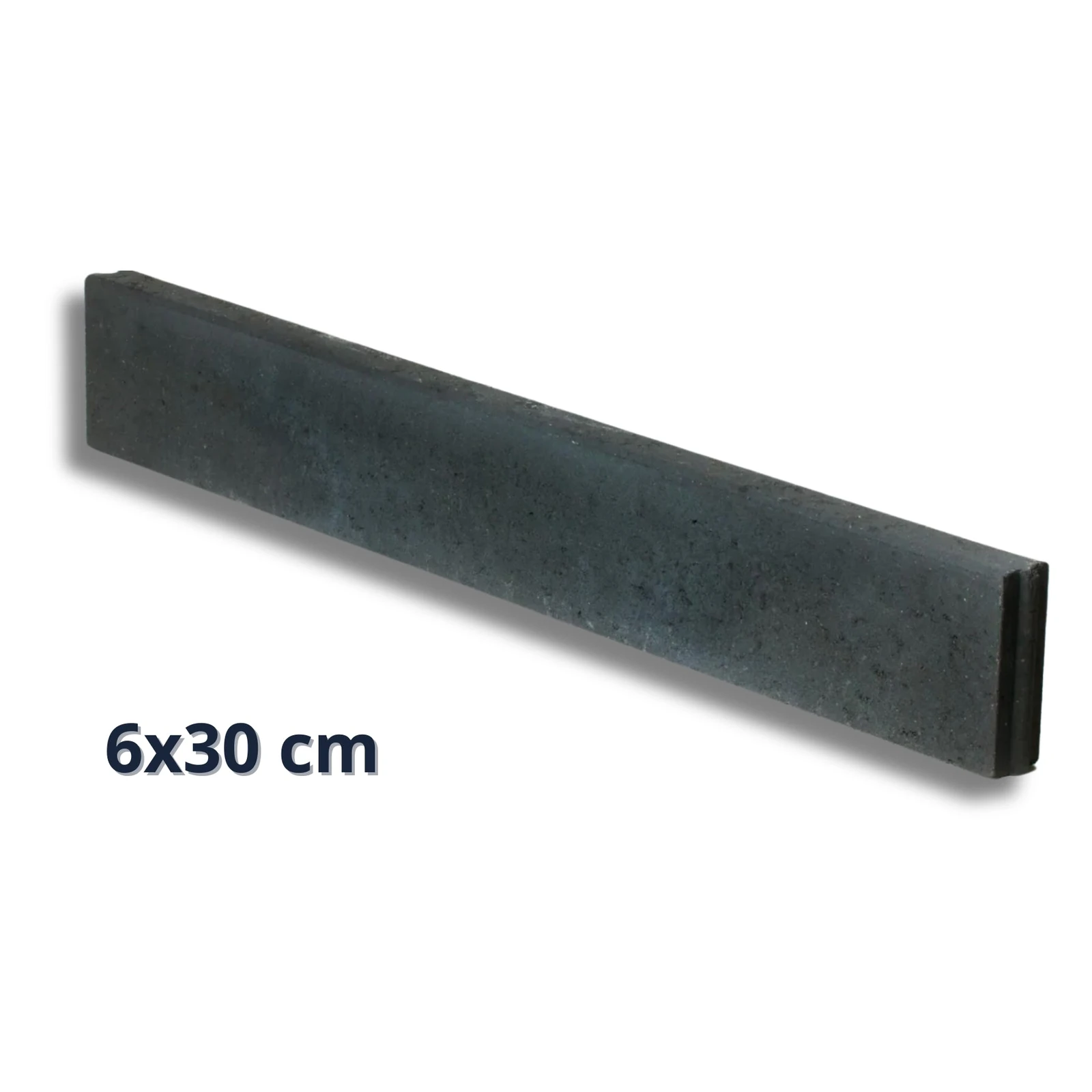 Opsluitband zwart / antraciet 6x30x100 Excluton