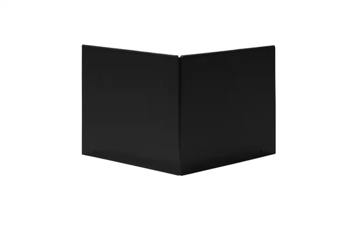 Kantopsluiting Flex Hoek Uitwendig 16, Zwart 20x16,5x20cm
