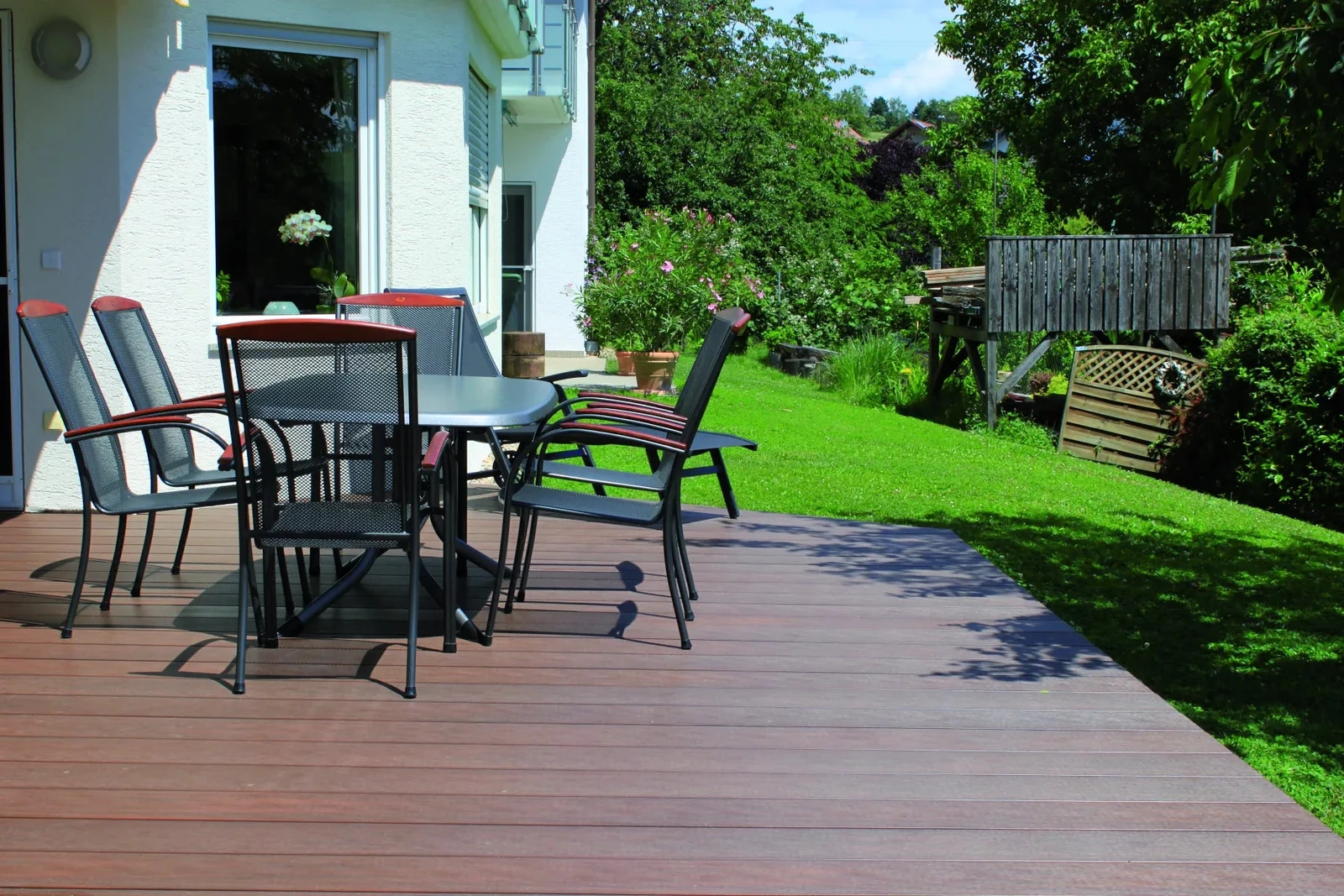 WPC Terrasplank Massief Premium 2,3x21x400cm Ipé 21x2.3x400cm Bruin