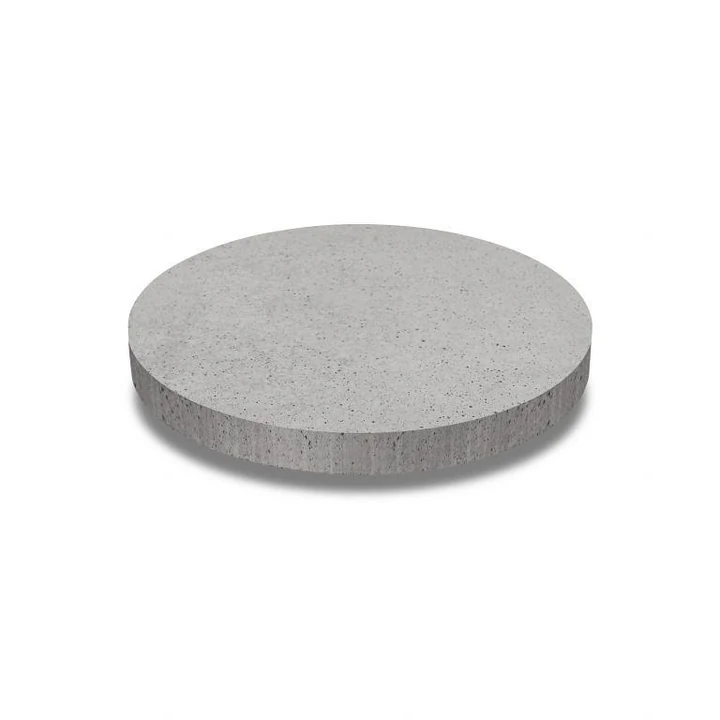 Oud hollandse tegel rond 100x100x7 grijs ArtiStone betontegel