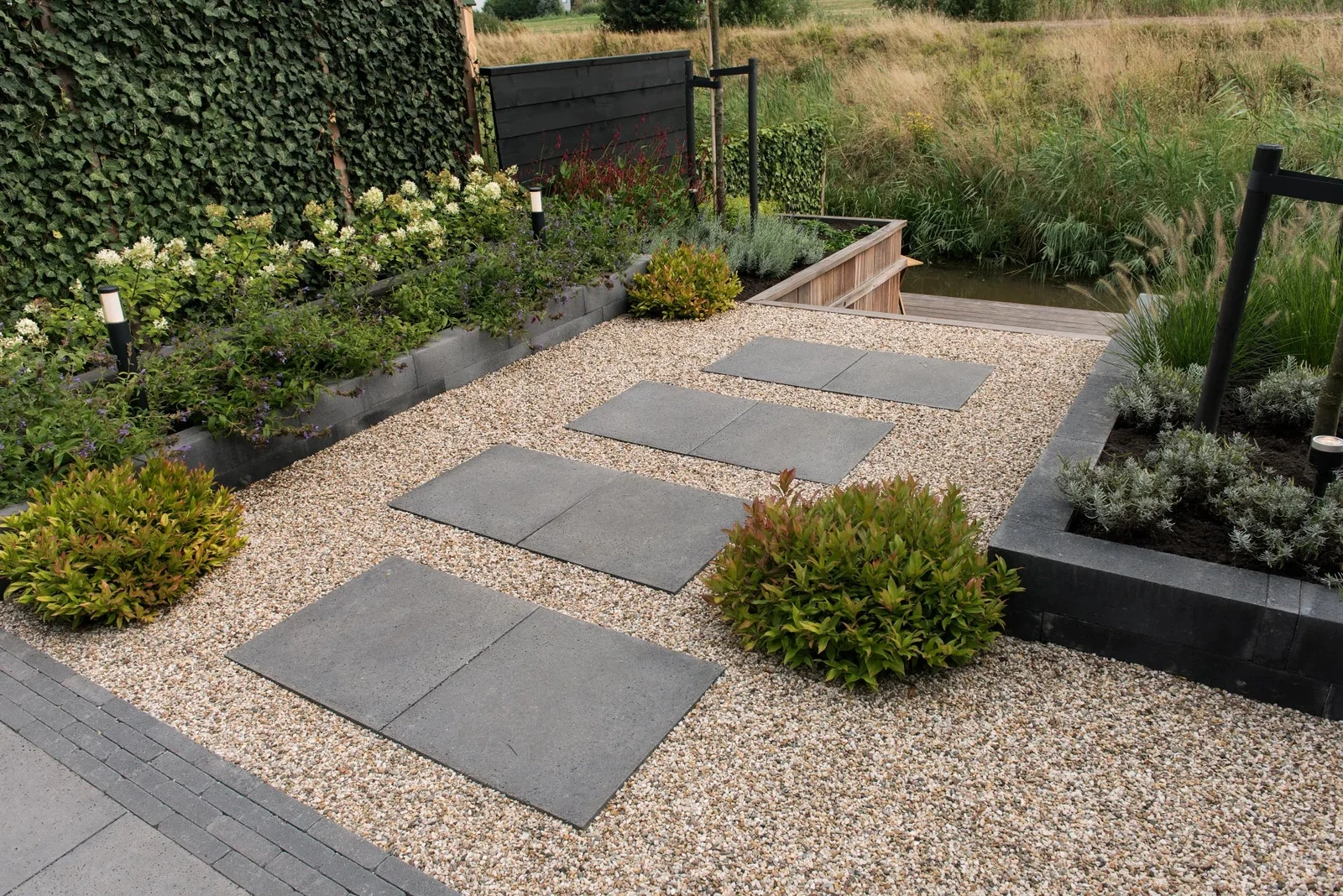 Tambour 20x5x7 20x20x7cm Antraciet