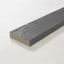 MDE126B | Vlonderplanken enhanced grain slim boards Brushed Basalt 3600x126x32mm