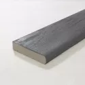 MEBB360B | Bullnose board (plank met afgeronde kant) Brushed Basalt 3600x150x32mm