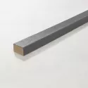 MEUF24Y | Millboard® Square Edging Flexible Ebony Grey 2400x50x32mm