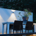 In-Lite Ace Up-Down Wall 12V - Rosé Silver