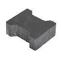 H-Profielsteen 10cm KOMO MP zwart met deklaag  42st/lg Cradle to Cradle Certified® Silver