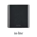 In-Lite Ace Down Wall 100-230V - Dark Grey