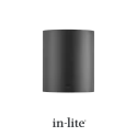 In-Lite Halo Down Wall 12v - Black