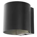 In-Lite Halo Down Wall 12v - Black