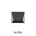 In-Lite Mini Wedge Wall 12V - Dark Grey