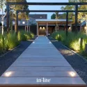 In-Lite Puck 22 LED grondspot 12V - Pearl Grey - Ø 22mm
