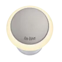 In-Lite Puck 22 LED grondspot 12V - Pearl Grey - Ø 22mm