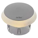 In-Lite Puck LED grondspot 12V - Pearl Grey - Ø 60mm