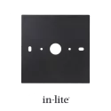 In-Lite Evo Wall Mount afdek/montageplaat voor Evo Down Wall 230V Dark