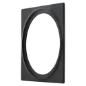 In-Lite PLATE 1 afdekplaat black geschikt voor Big Flux - Luna