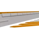 Flexline Borderrand Gegalvaniseerd 10cm lengte 220cm incl. 3 grondpennen en verbindingsplaat