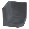 Hoek L-element 40x40x40 Antraciet