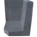 Hoek L-element 50x40x40 Antraciet