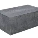 Schellevis Oudhollands Poef 100x60x40 Antraciet