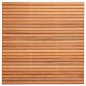 Tuinscherm hardhout Bangkirai kunstmatig gedroogd (Rhombusprofiel) Wichmond 180 x 180 cm