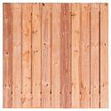 Tuinscherm Red Class Wood, 23-planks (21 + 2) Agadir 180 x 180 cm