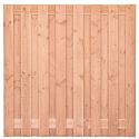 Tuinscherm Douglas, geschaafd, 17-planks (15 + 2) Zillertal 180 x 180 cm