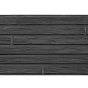 Berton©-motiefplaat smal, antraciet gecoat H26 x D4,8 x L184 cm Lungo