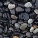 Beach Pebbles Antraciet 8-16mm BB (1m3 1800kg)