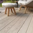 MDE126L | Vlonderplanken enhanced grain slim boards Limed Oak 3600x126x32mm