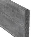 Berton©-motiefplaat smal antraciet H26 x D4,8 x L184 cm blokhutprofiel