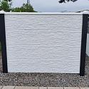 Berton©-motiefplaat wit/grijs H36 x D4,8 x L184 cm nostalgiemotief