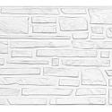 Berton©-motiefplaat wit/grijs H36 x D4,8 x L184 cm Rustico
