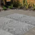 Ceramiton Titan 60x60x4cm Mosaïc Silver