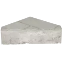 Ecotop Base Bisschopsmuts 29,5x5x19,5x8 normaal facet grijs met schijnvoeg bss KOMO PL2