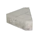 Ecotop Base Bisschopsmuts 29,5x5x19,5x8 normaal facet grijs met schijnvoeg bss KOMO PL2