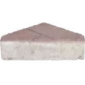 Ecotop Premium Bisschopsmuts 29,5x5x19,5x8 normaal facet heidekleur met schijnvoeg bss KOMO PL2