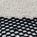 EuroGravel PLUS splitplaat zwart + anti-worteldoek