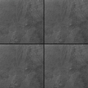 Ceramaxx Durban slate Black Berry, 60x60x3 cm