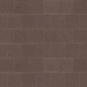 ExcluKera 20x20x6 cm KOMO bruin met deklaag