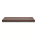 Oud Hollandse opsluitbanden (gewapend) 100x20x5 roodbruin