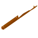 Fixed Height Line Recht WS 56cm Verbindingsstuk
