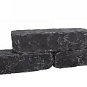 Linia Excellence Getrommeld 15x15x30 cm Nero