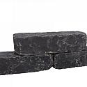 Linia Excellence Getrommeld 15x15x45 cm Nero