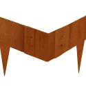 Multi-edge METAL hoekstuk corten 7,5x7,5x7,5cm (per 4 stuks)