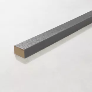 MEUF24Y | Millboard® Square Edging Flexible Ebony Grey 2400x50x32mm