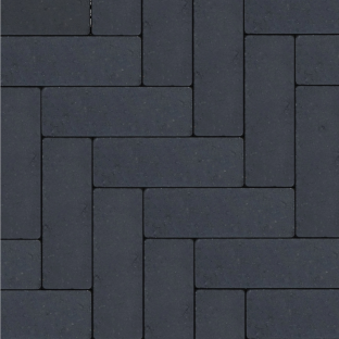 Strackstone+ Dikformaat 21x7x8cm vlak Antraciet