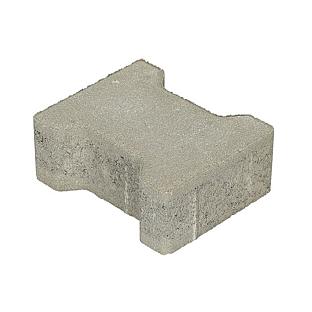 H-Profielsteen 8cm KOMO MP grijs met deklaag  42st/lg Cradle to Cradle Certified® Silver