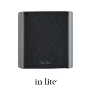In-Lite Ace Down Wall 100-230V - Dark Grey