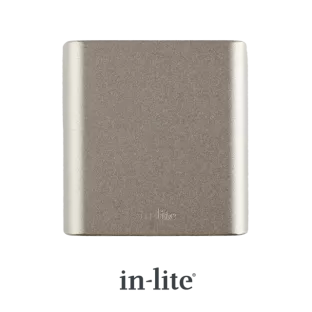 In-Lite Ace Up-Down Wall 100-230V - Rosé Silver